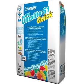 

Клей для плитки Ultralite S1 Quick, белый, 15 кг