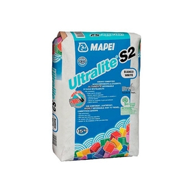

Клей для плитки Ultralite S2, белый, 15 кг