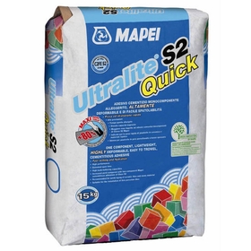 

Клей для плитки Ultralite S2 Quick, белый, 15 кг