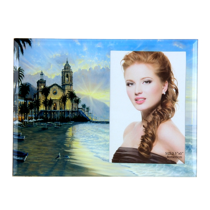 Фоторамка "Побережье в Ницце" 9х13 см