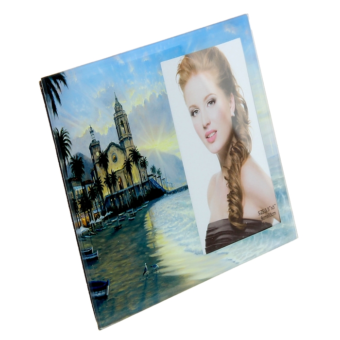 Фоторамка "Побережье в Ницце" 9х13 см