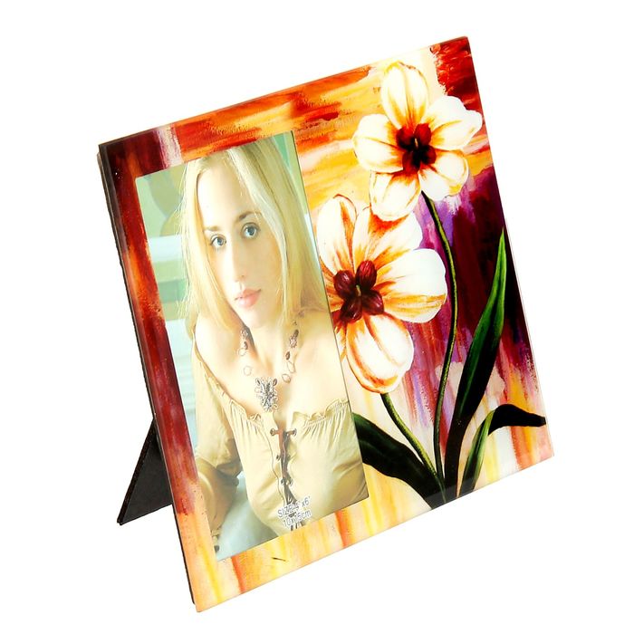 Фоторамка "Белая орхидея" 10х15 см