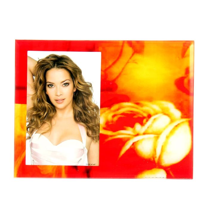 Фоторамка "Кремовая роза" 10х15 см