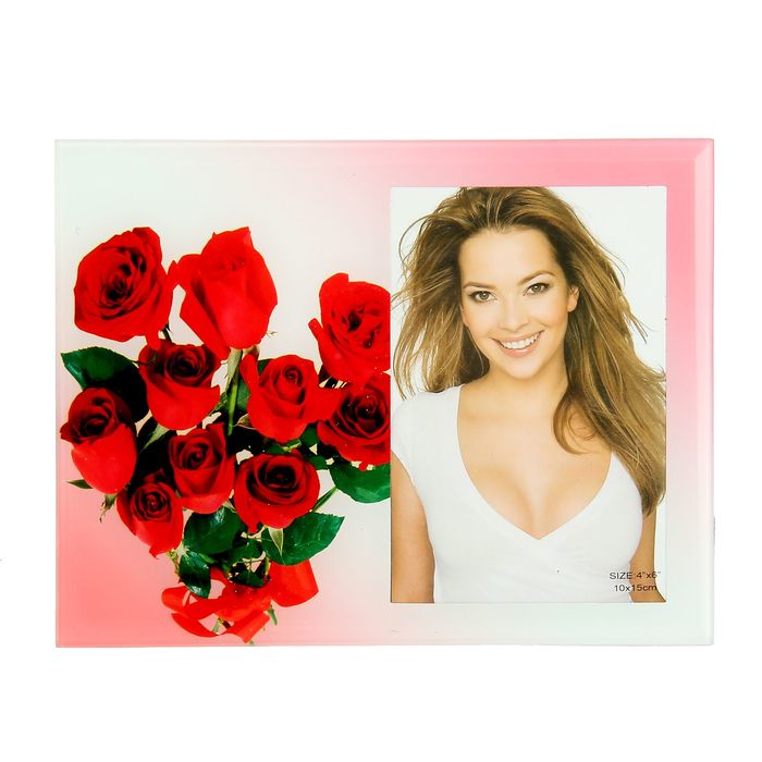 Фоторамка "Букет роз" 10х15 см