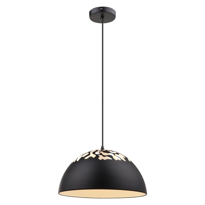 Люстра подвес JACKSON II 1x60Вт E27 черный 35x35x120см