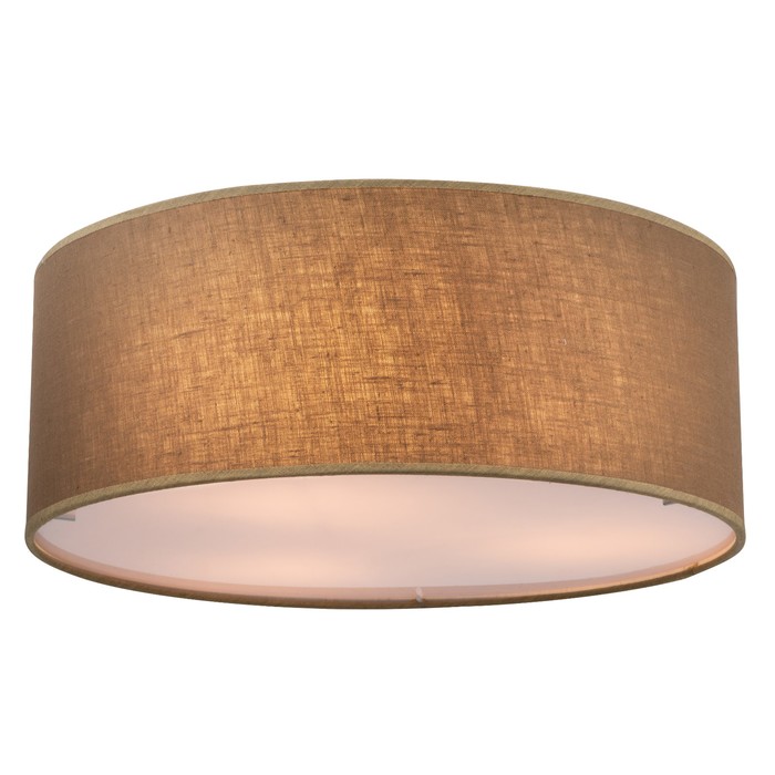 Люстра потолочная BETTY 3x40Вт E14 темно-бежевый 40x40x17,5см