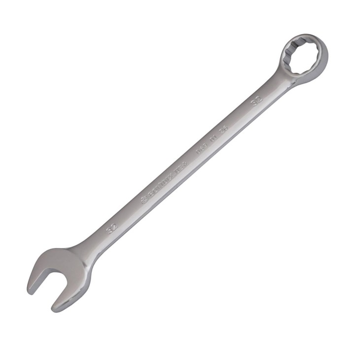 Ключ комбинированный Bovidix 690126, 32 мм, 12 граней, полированная поверхность, Cr-V