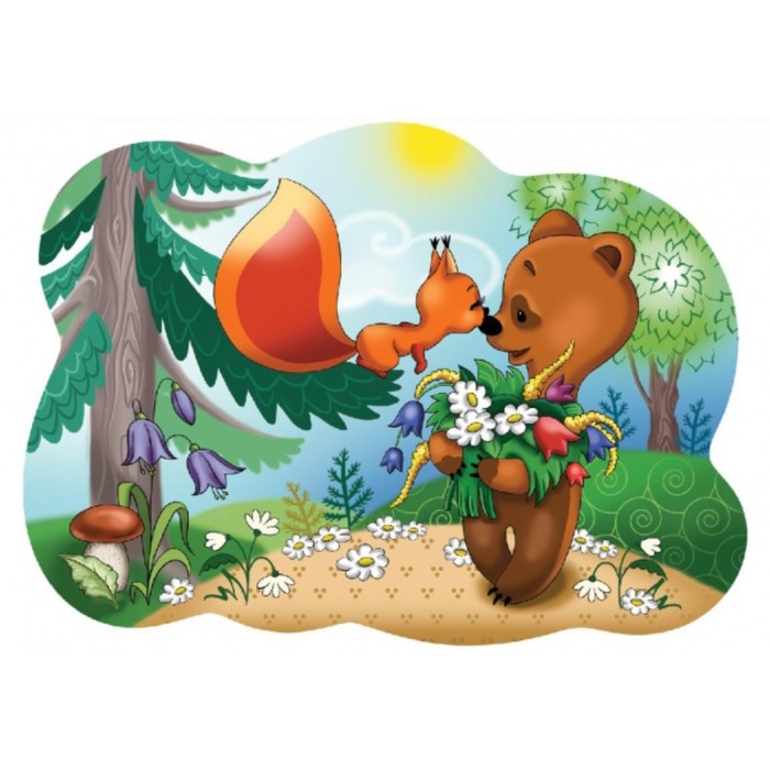 Макси-пазлы «Просто так», 12 элементов