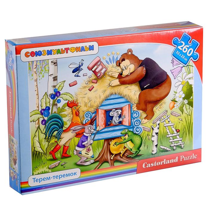 Пазлы "Терем-теремок", 260 элементов