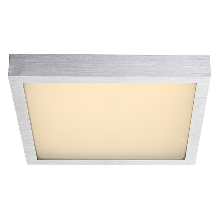 Светильник KATRIN 1x12Вт LED серый матовый 30x30x8,2см