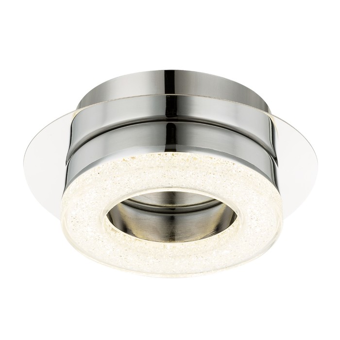 Светильник SPIKUR 1x6Вт LED хром 16x16x6,7см