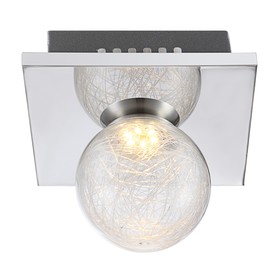 

Светильник SAKEKA 1x3Вт LED хром 12,5x15x15см