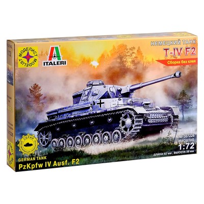 Сборная модель «Немеций танк Т-IV F2» (1:72) - Фото 1