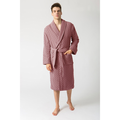 Халат «Этель Премиум» мужской, размер 48, 440 г/м². цвет коричневый, хлопок 100%