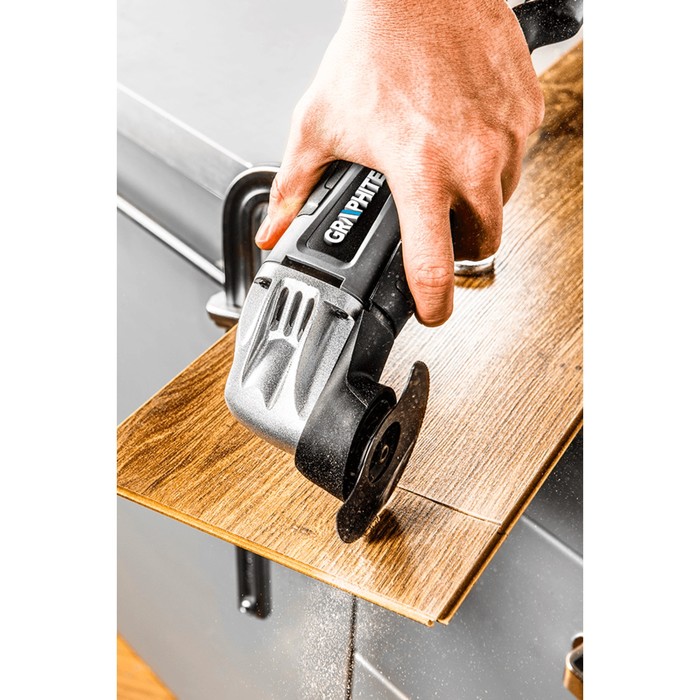 Многофункциональный инструмент GRAPHITE 59G020, 180 Вт, 20000 кол/мин, 6 насадок, кейс