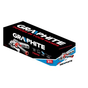 

Угловая шлифмашина GRAPHITE 59G063, 750 Вт, 115 х 22.2 мм, 12000 об/мин, М14