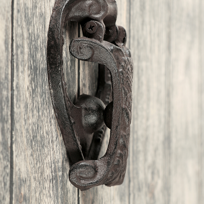 Настенный крючок "Ангел", винтаж, чугун, 14*23см