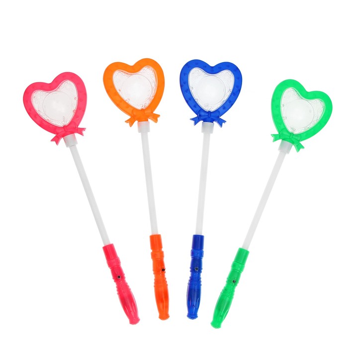 Палочка световая "Сердечко", цвета МИКС