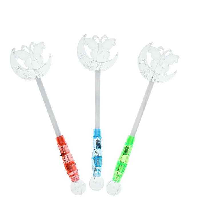 Палочка световая " Бабочка", прозрачная, цвета МИКС