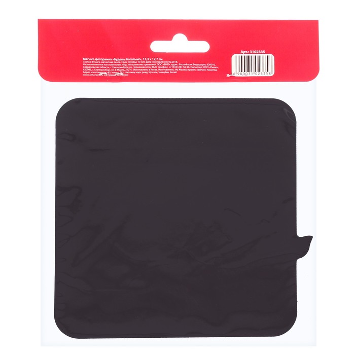 Магнит-фоторамка "Будешь богатым!"