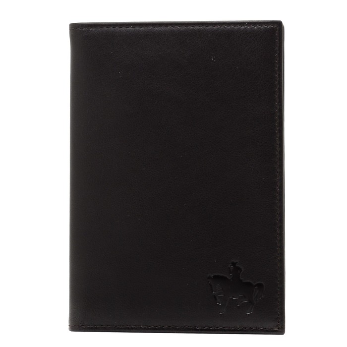 Бумажник водителя, размер 9,5х13,8 см, цвет коричневый