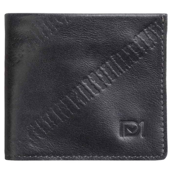 Портмоне мужское, размер 10,5х9,5 см, цвет чёрный