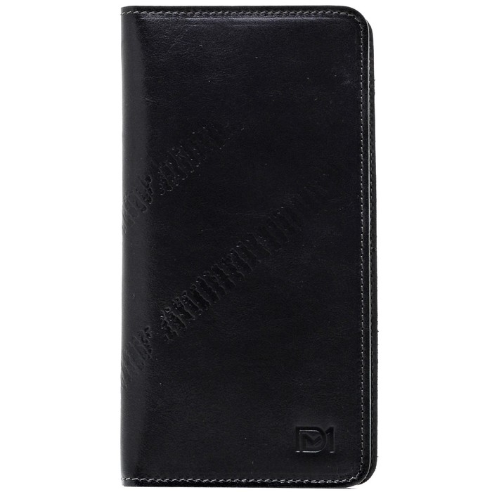 Портмоне мужское, размер 10,5х20 см, цвет чёрный
