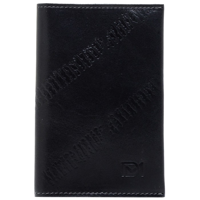 Обложка для паспорта, цвет чёрный