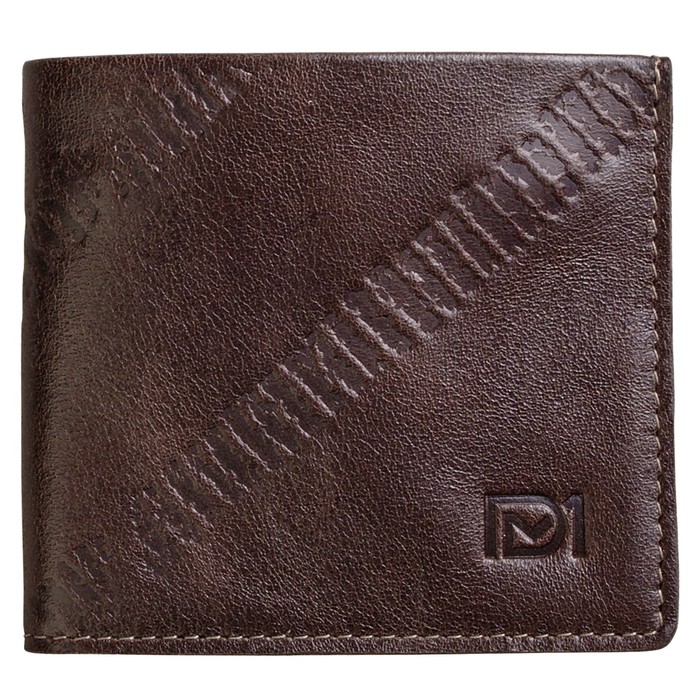 Портмоне мужское, размер 10,5х9,5 см, цвет коричневый