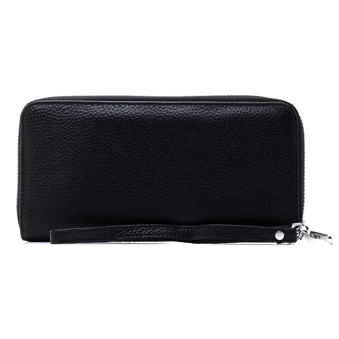 Портмоне жен., размер 19х9,3 см, цвет чёрный DM-P61-F001