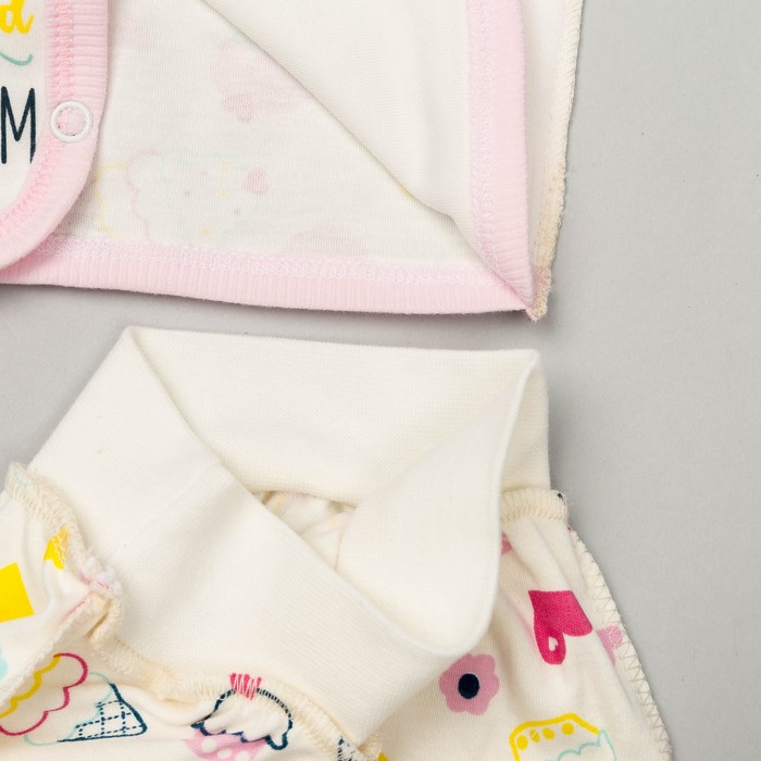 Комплект детский, рост 80 см, цвет микс К-35-04