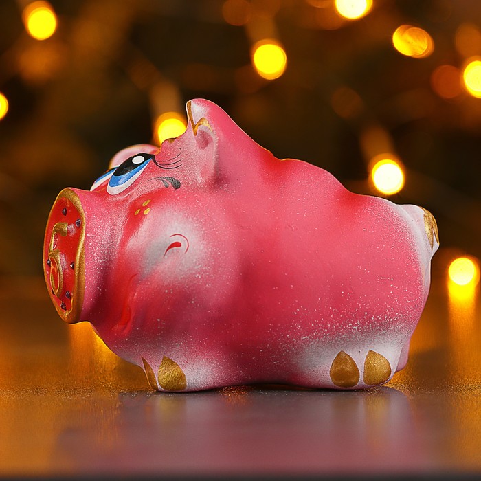 Копилка "Хрюша с пятачком" 10х15см