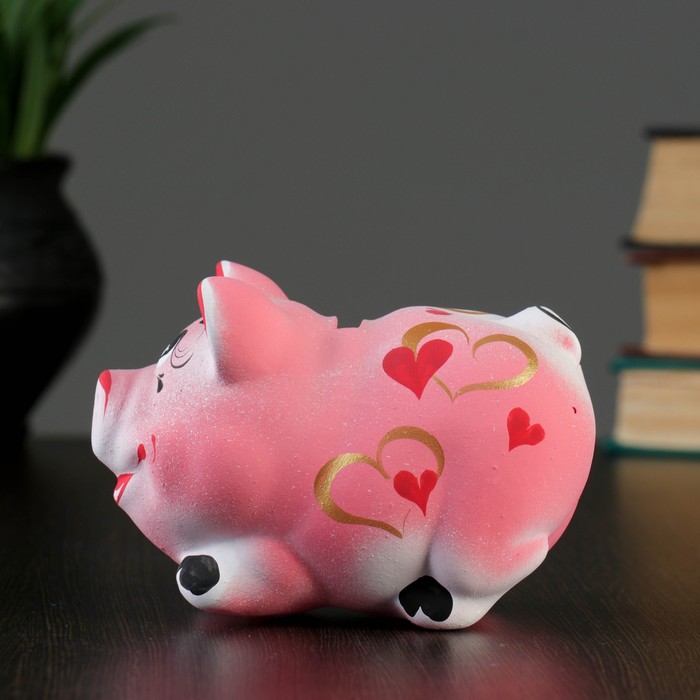 Копилка "Свинка" 8х14см