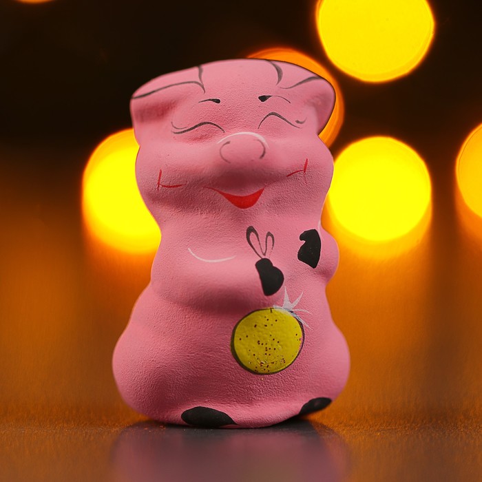 Сувенир "Свинка" 6см МИКС