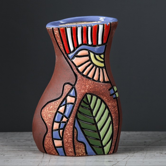 Ваза "Италия малая" 23 см, микс