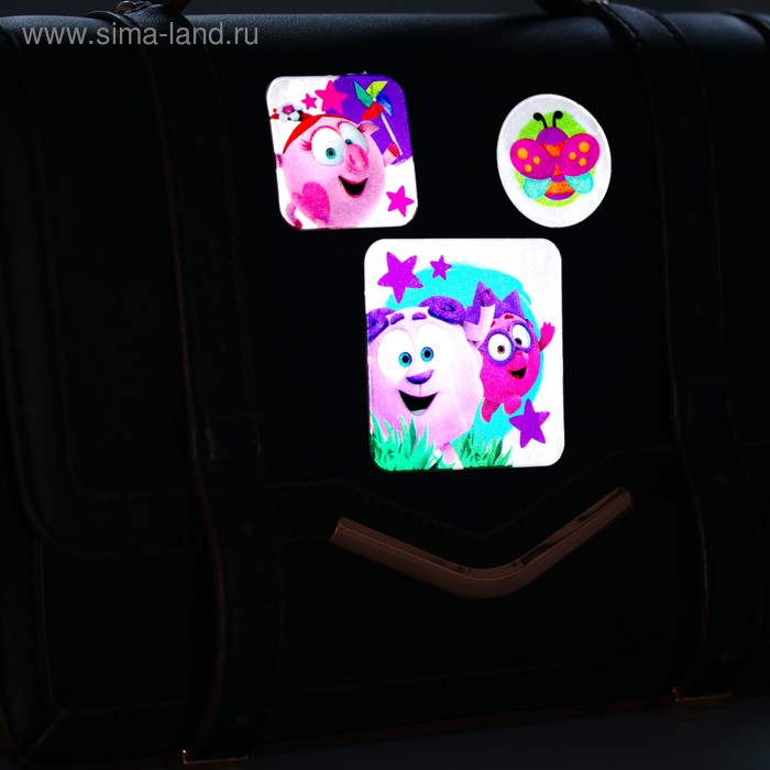 Наклейки светоотражающие Блеск СМЕШАРИКИ 55₽