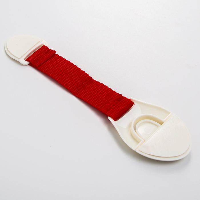 Блокиратор двери гибкий, цвет красный