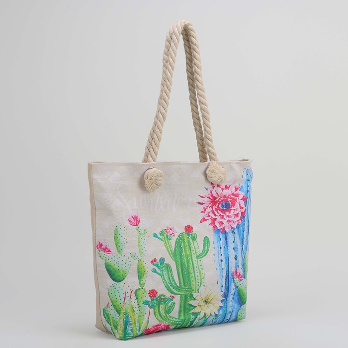 Сумка женская "Сад кактусов"