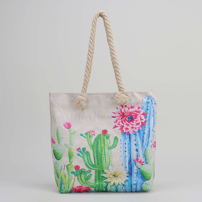 Сумка женская "Сад кактусов"