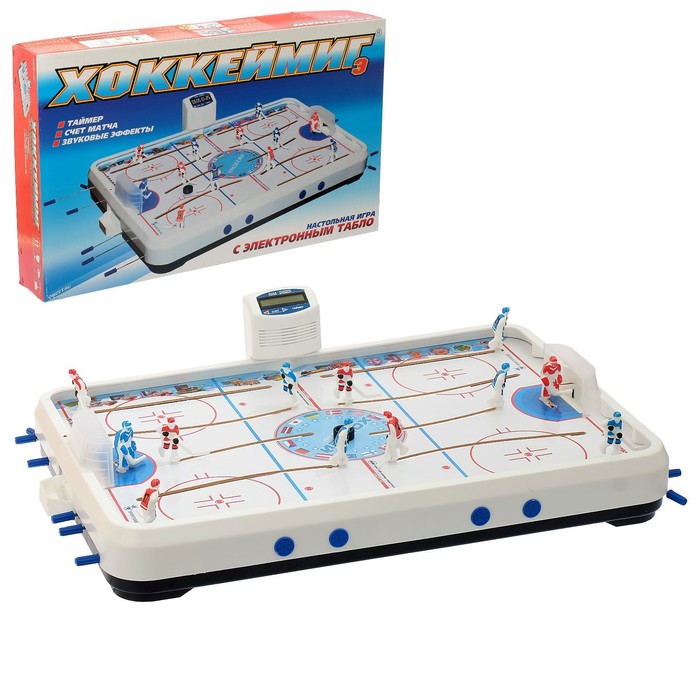 Настольная игра «Хоккей Э», с электронным табло