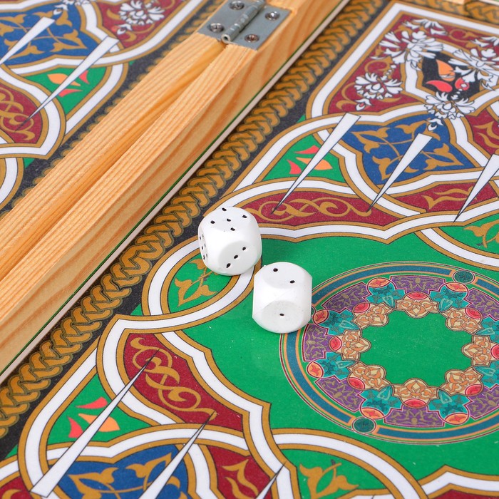 Нарды "Восточные" (доска дерево 40х40 см)