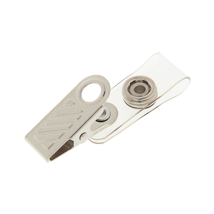 Зажим для бейджа, металлический Erich Krause