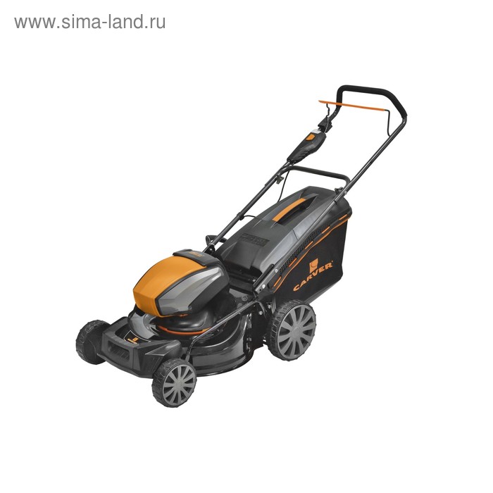 Газонокосилка CARVER LMB-1846 аккумуляторная 1800 Вт 80В Li-Ion 1х2 Ач ширина 46 см 25583₽