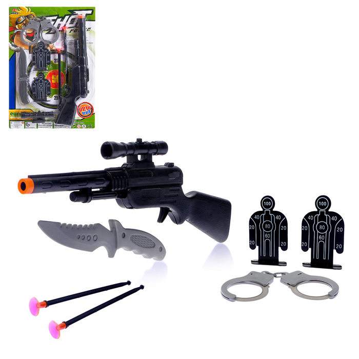 Набор полицейского, &quot;Отважный сержант&quot;, 8 предметов