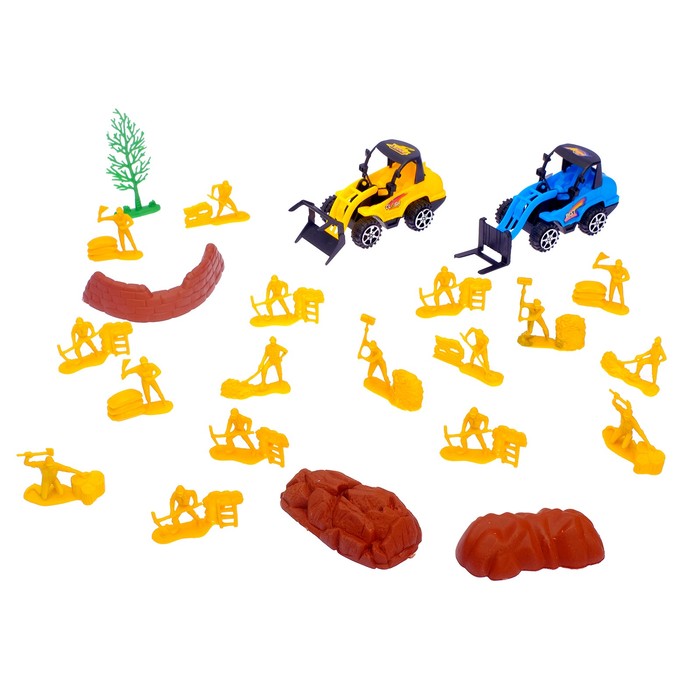 Набор строителей "Рабочий отряд", 26 предметов