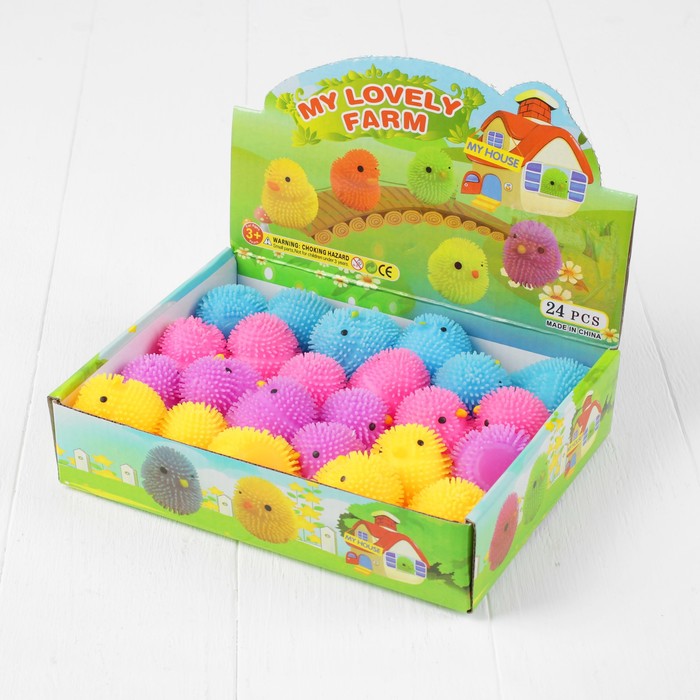 Мялка "Птенчик", цвета МИКС