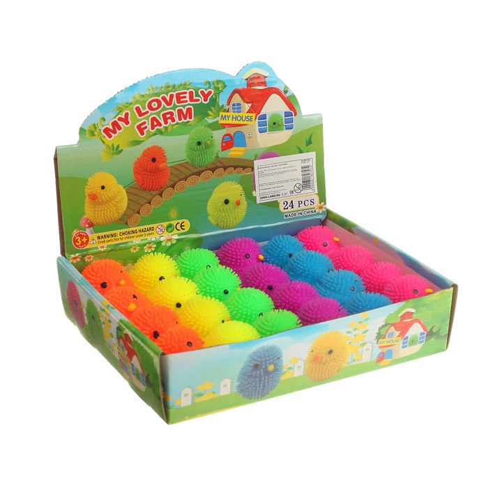 Мялка "Птенчик", цвета МИКС