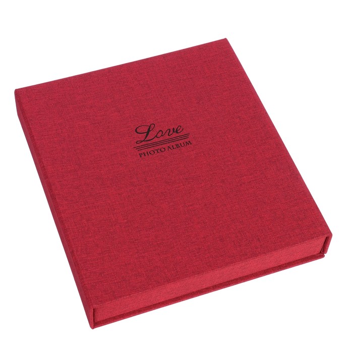 Фотоальбом магнитный 20 листов "Любовь" в коробке МИКС 26,6х24,5х4,5 см