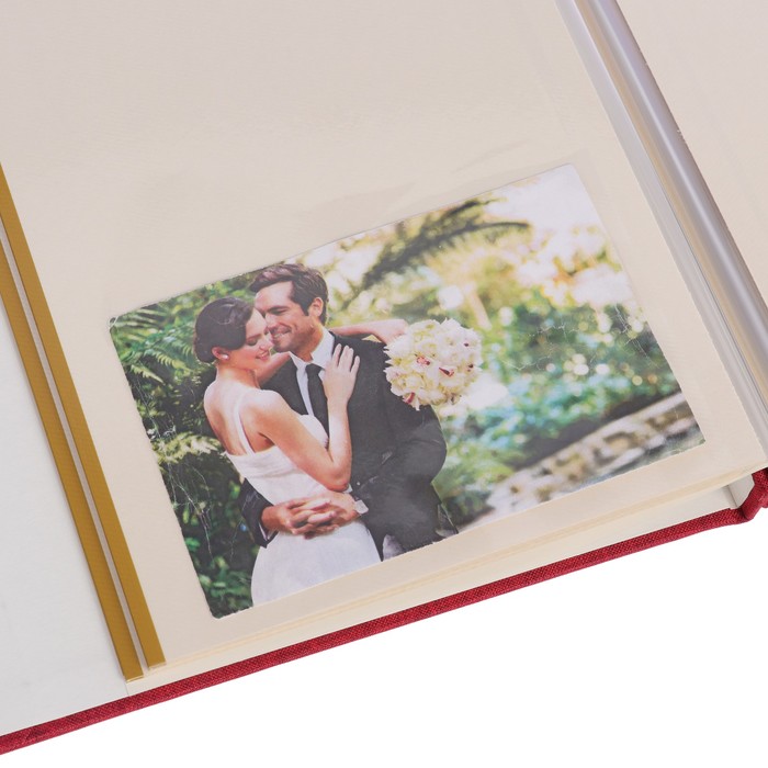 Фотоальбом магнитный 20 листов "Любовь" в коробке МИКС 26,6х24,5х4,5 см