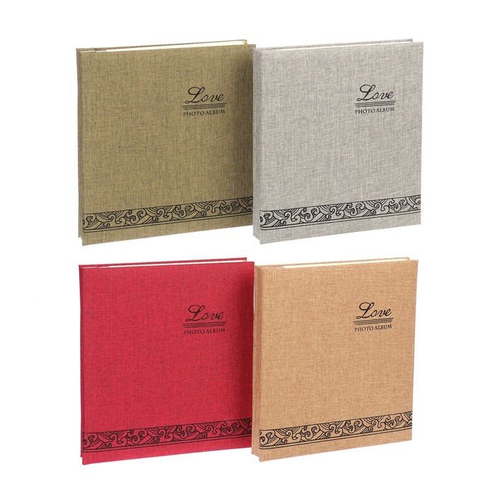 Фотоальбом магнитный 20 листов "Любовь" в коробке МИКС 26,6х24,5х4,5 см
